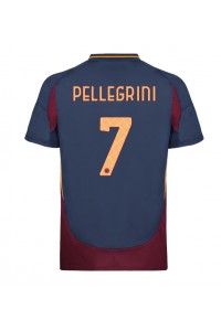 AS Roma Lorenzo Pellegrini #7 Voetbaltruitje 3e tenue 2024-25 Korte Mouw